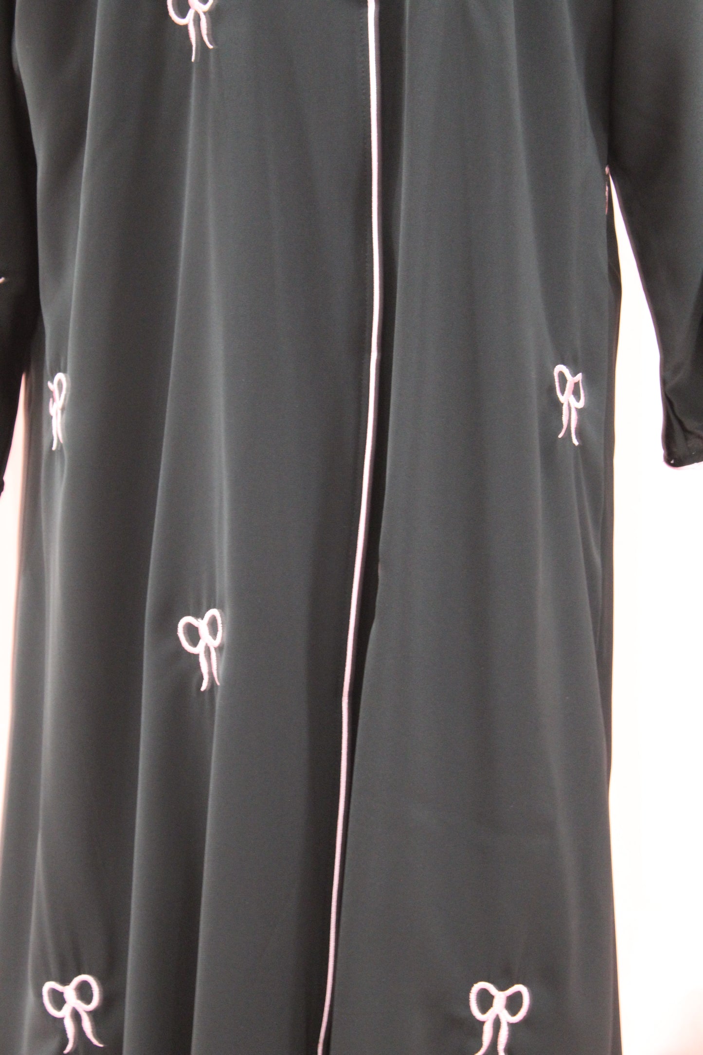 Bow Embroidered Abaya