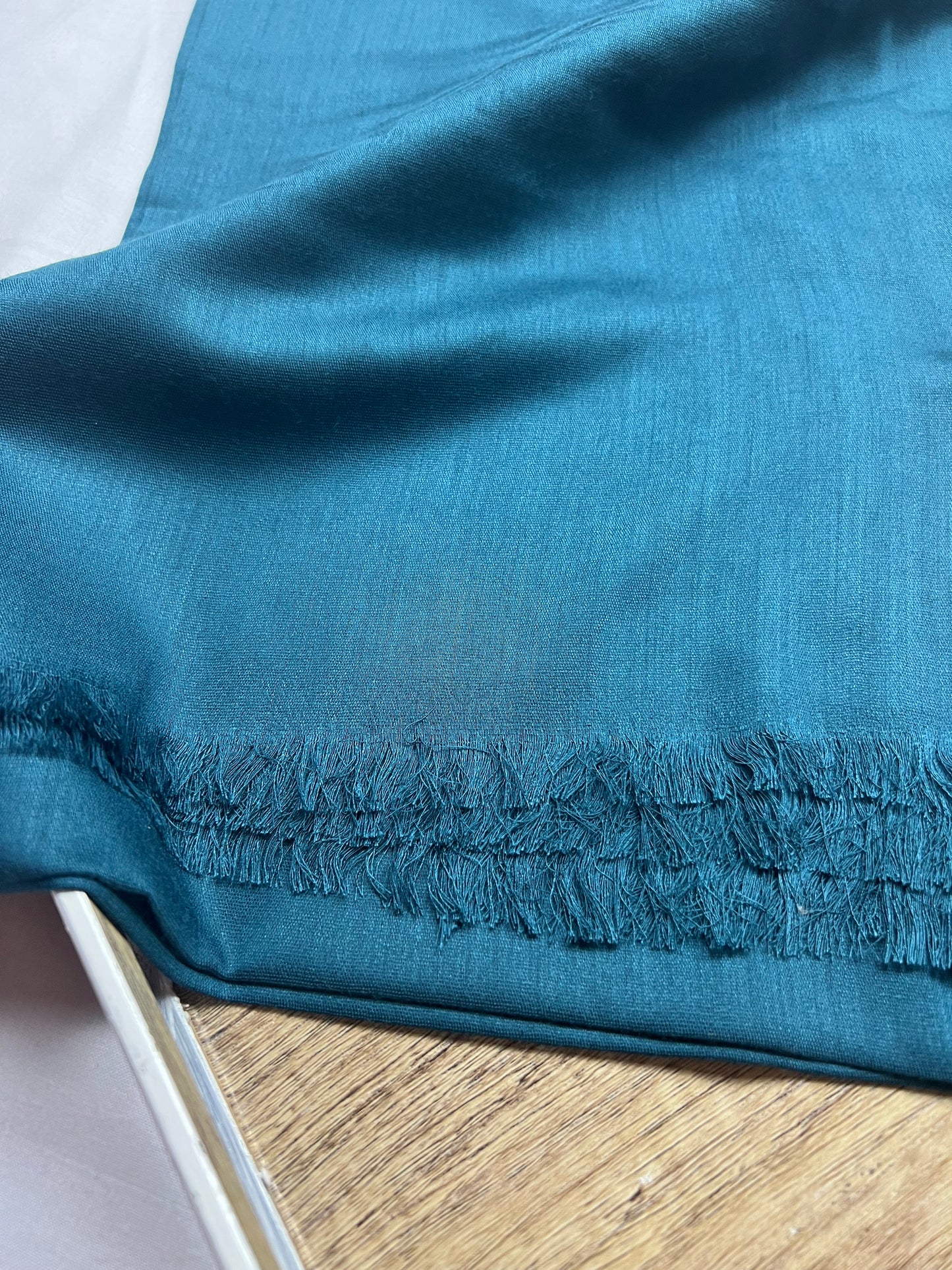 Teal Hijab | Turkish Linen