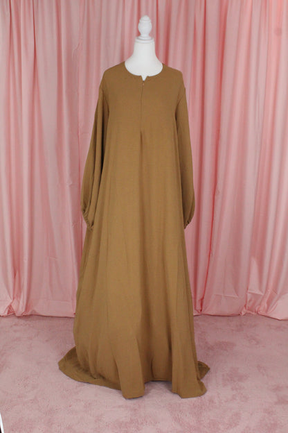 Brown Khimar Abaya Set | Prayer Set
