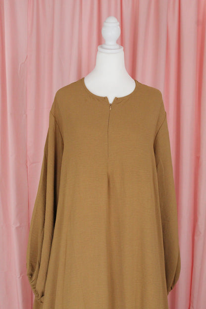 Brown Khimar Abaya Set | Prayer Set