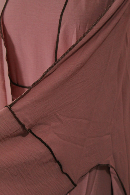4pc Abaya Set Pink | Khaleeji