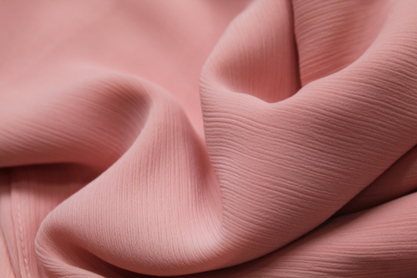 Blush Pink | Crinkle Chiffon Hijab