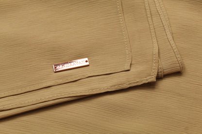 Camel | Crinkle Chiffon Hijab