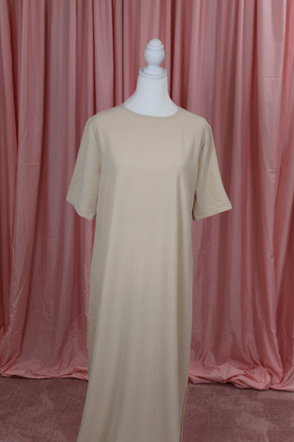 Creme Slip Dress