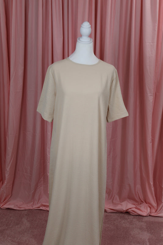 Creme Slip Dress