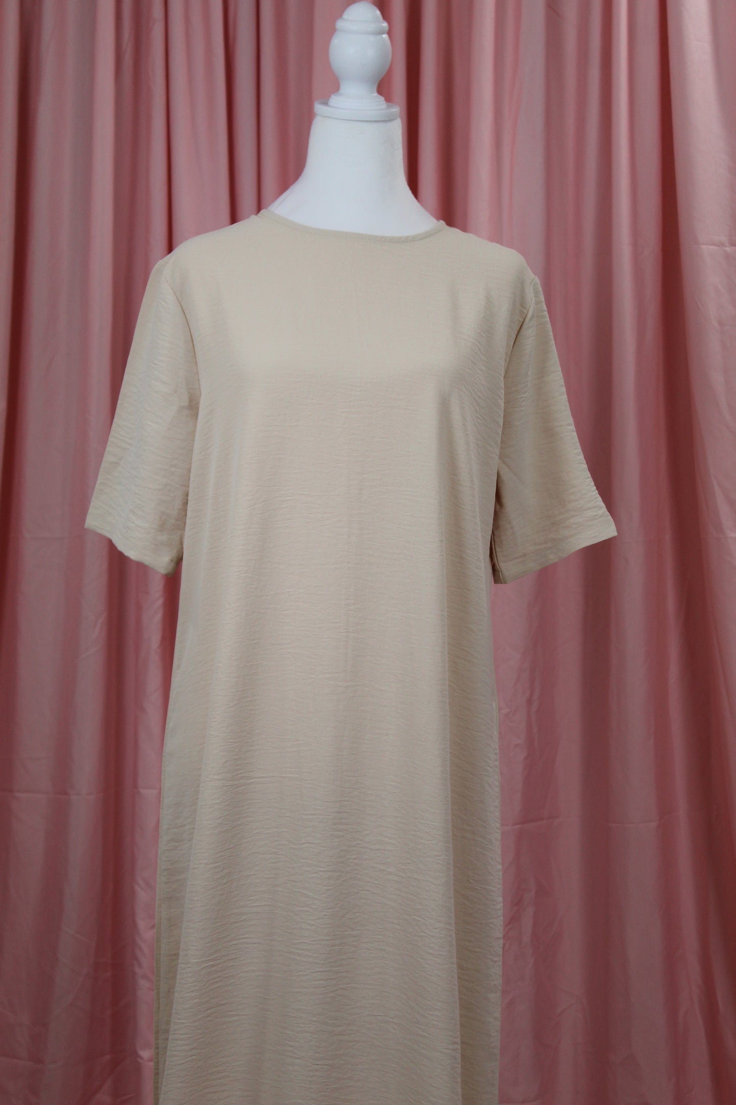 Creme Slip Dress