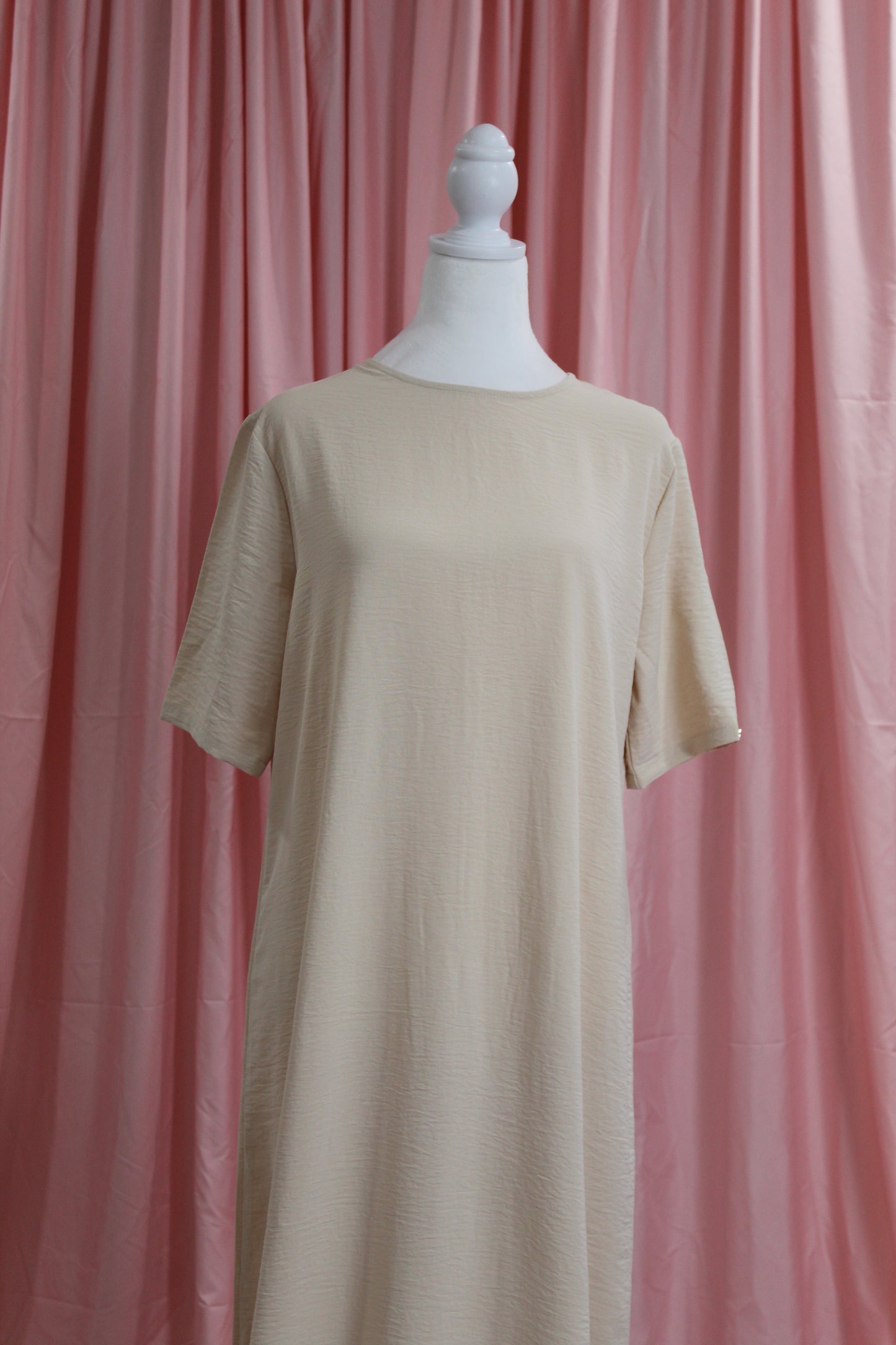 Creme Slip Dress
