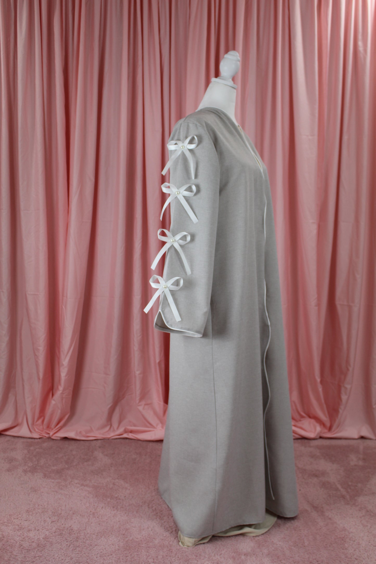 Taro | Bow Sleeve Accent Abaya