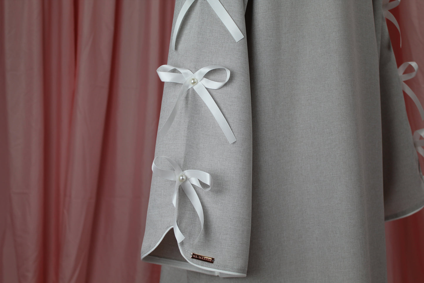 Taro | Bow Sleeve Accent Abaya
