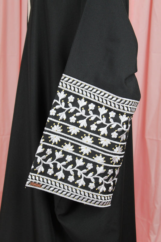 Sleeve Embroidered Abaya