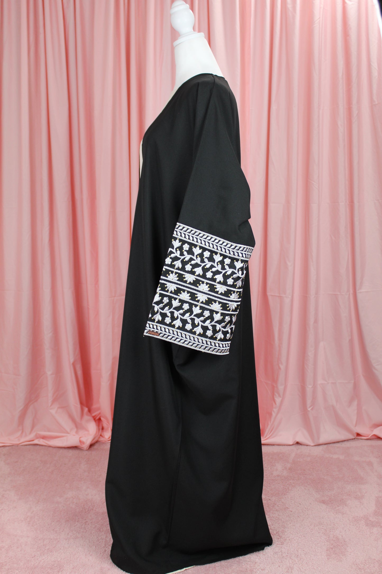 Sleeve Embroidered Abaya