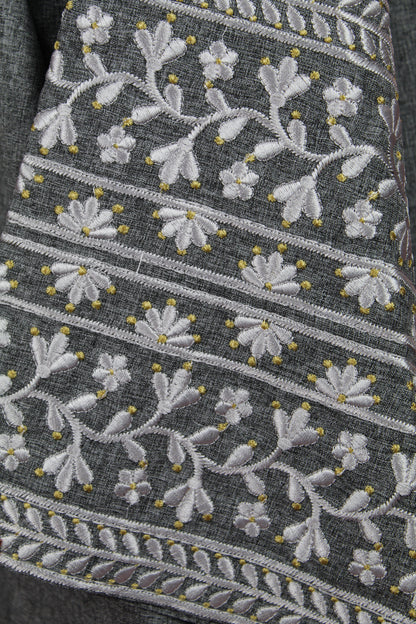 Sleeve Embroidered Abaya