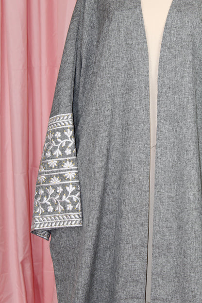 Sleeve Embroidered Abaya