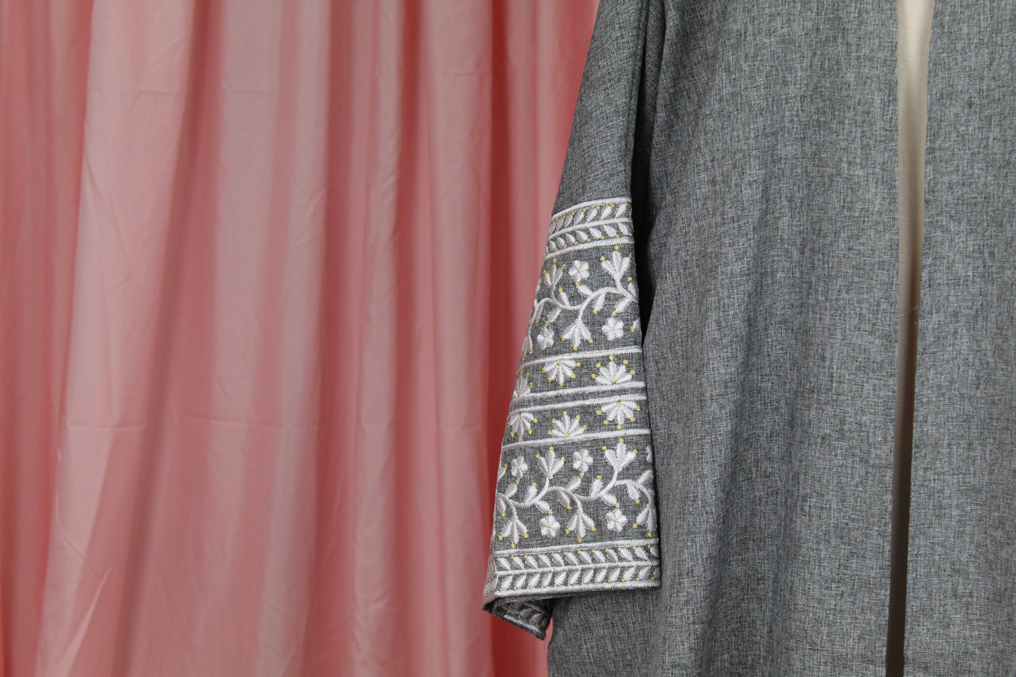 Sleeve Embroidered Abaya