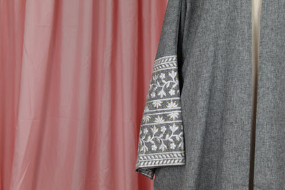 Sleeve Embroidered Abaya