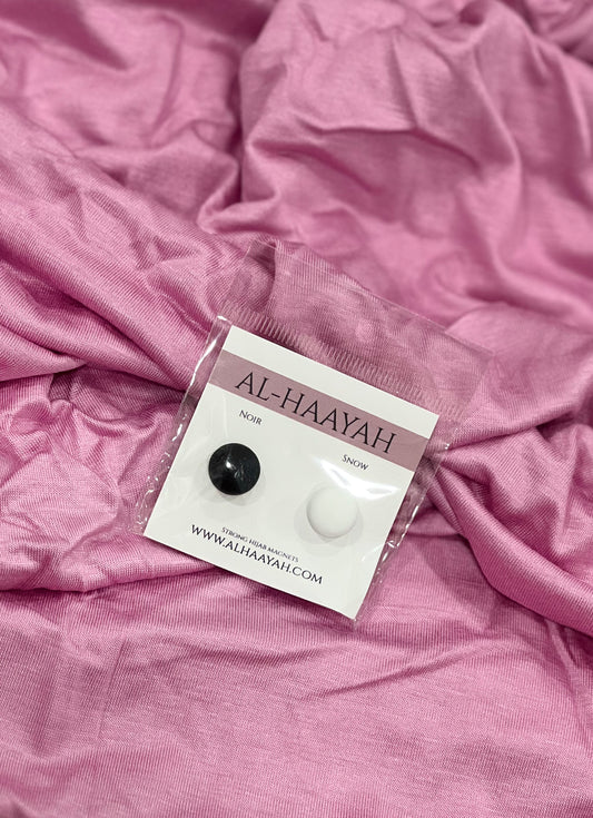 Extra Strong Hijab Magnet | Noir & Snow