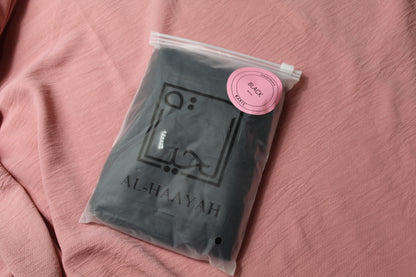 Black Jersey Hijab | BASIC JERSEY