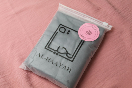 Deep Grey Jersey Hijab | BASIC JERSEY