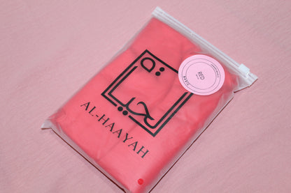 Red Jersey Hijab | BASIC JERSEY