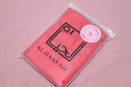 Red Jersey Hijab | BASIC JERSEY