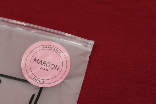 Maroon Jersey Hijab | BASIC JERSEY (L) - Large