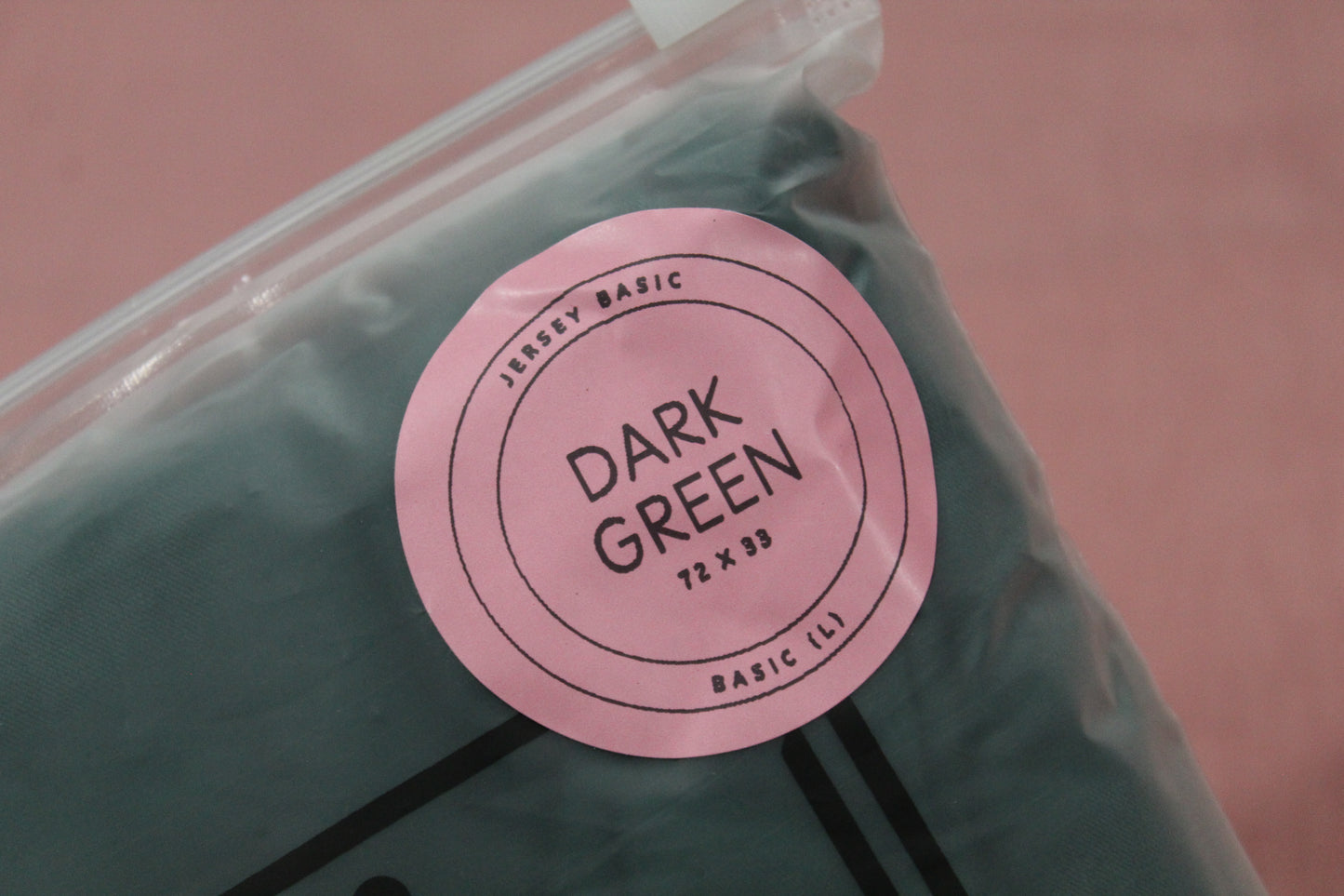 Dark Green Jersey Hijab | BASIC JERSEY (L) - Large