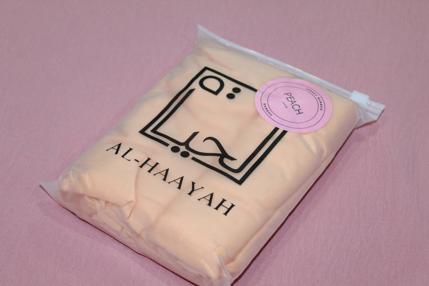 Peach Bamboo Jersey Hijab | BAMBOO JERSEY