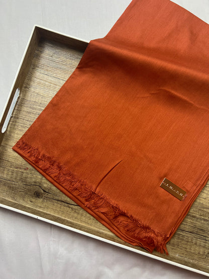 Pumpkin Hijab | Turkish Linen | Modal
