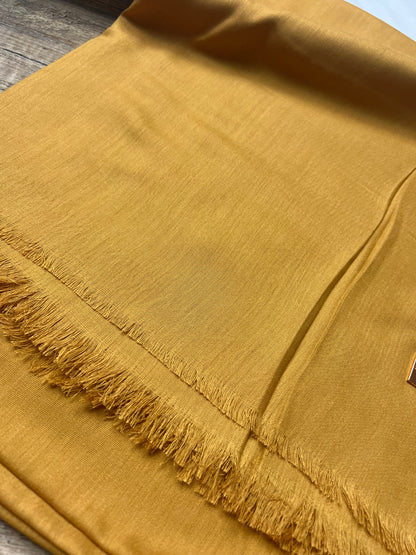 Mustard Hijab | Turkish Linen | Modal
