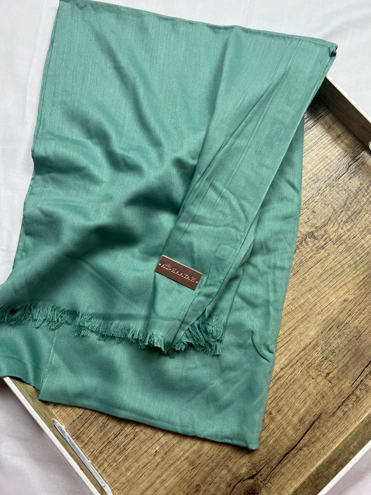 Green Hijab | Turkish Linen | Modal