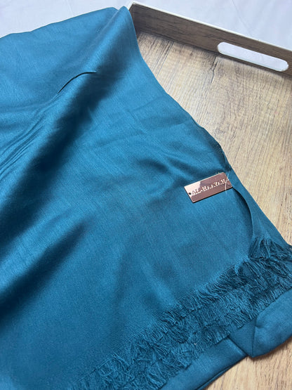 Teal Hijab | Turkish Linen