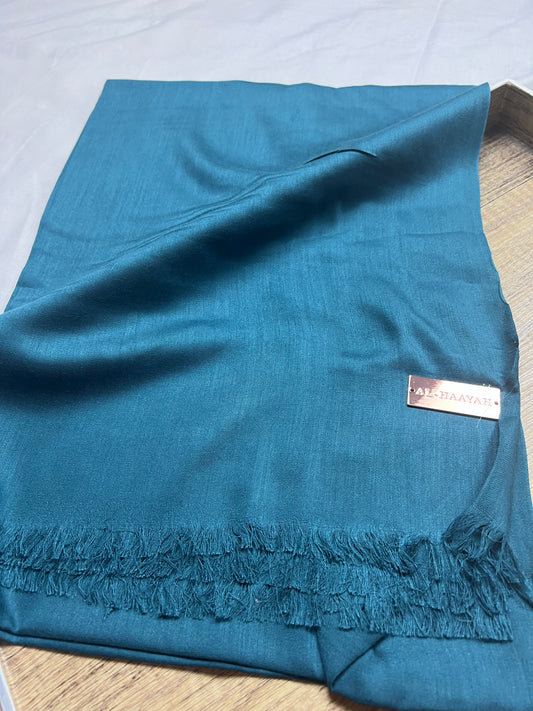 Teal Hijab | Turkish Linen