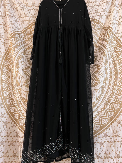 Kimono Chiffon Abaya with Inner