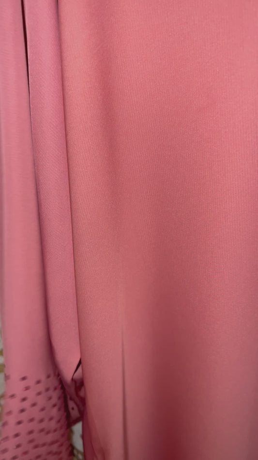 Pink Bling Abaya | Party Wear | Made in Dubai
